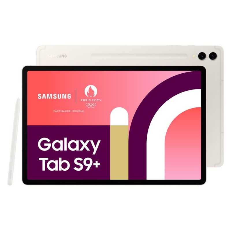 Acheter Galaxy Tab S9+ Wifi 256 Go Crème en paiement plusieurs fois - de 3 à 36 fois !