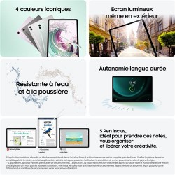 Acheter Galaxy Tab S9 FE Wifi 128 Go Vert en paiement plusieurs fois - de 3 à 36 fois !