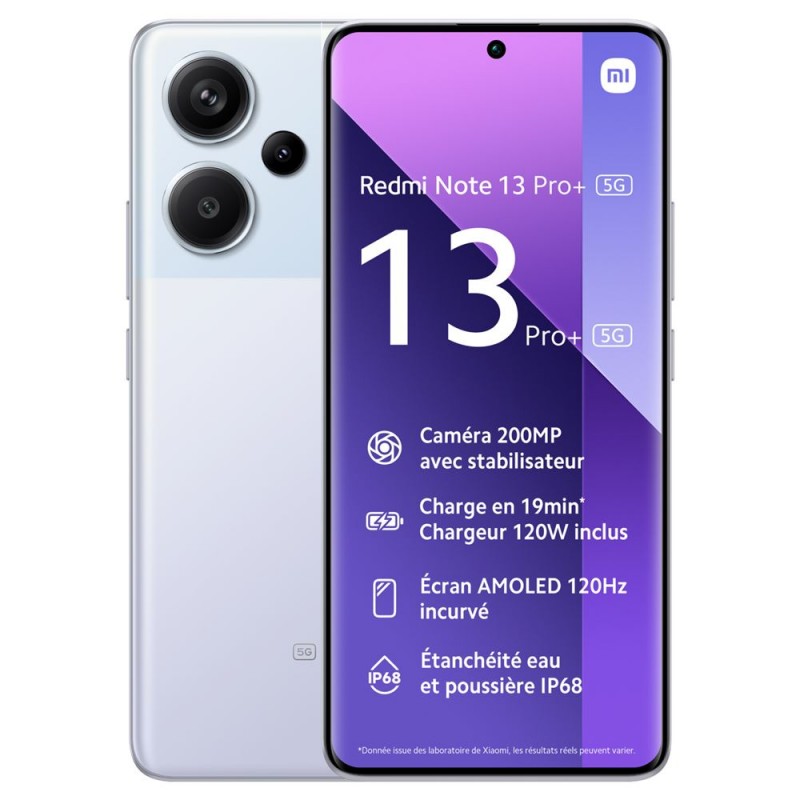 Besoin d’un nouveau Xiaomi Redmi Note 13 Pro+ 5G 512 Go Violet - Acheter un Xiaomi neuf en plusieurs fois sur wedealee