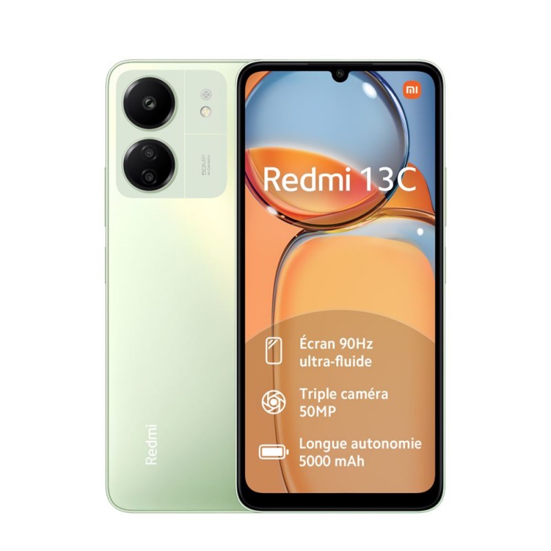 Besoin d’un nouveau Xiaomi Redmi 13C 128 Go Vert - Acheter un Xiaomi neuf en plusieurs fois sur wedealee