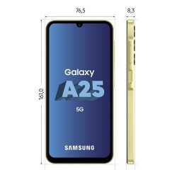 Smartphone Samsung Galaxy A25 5G 256 Go Lime en paiement plusieurs fois sur Wedealee.com