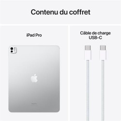 Acheter le nouvel iPad Pro 13" M4 (2024) Wifi 256 Go Argent  en plusieurs fois chez wedealee