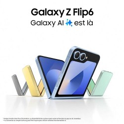 Acheter Galaxy Z Flip6 256 Go Bleu en plusieurs fois ou 36 fois - garantie 2 ans