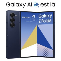 Acheter Galaxy Z Fold6 256 Go Bleu nuit en plusieurs fois ou 36 fois - garantie 2 ans