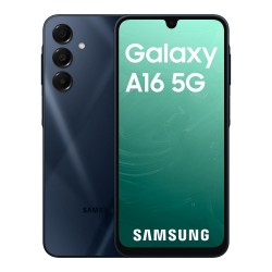 Smartphone Samsung Galaxy A16 5G 128 Go Bleu Nuit en paiement plusieurs fois sur Wedealee.com