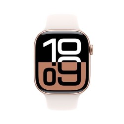 Besoin d’une nouvelle Apple Watch Series 10 GPS 46 mm - Boîtier Aluminium Rose Gold - Bracelet Sport Rose Tendre S/M - payez ...